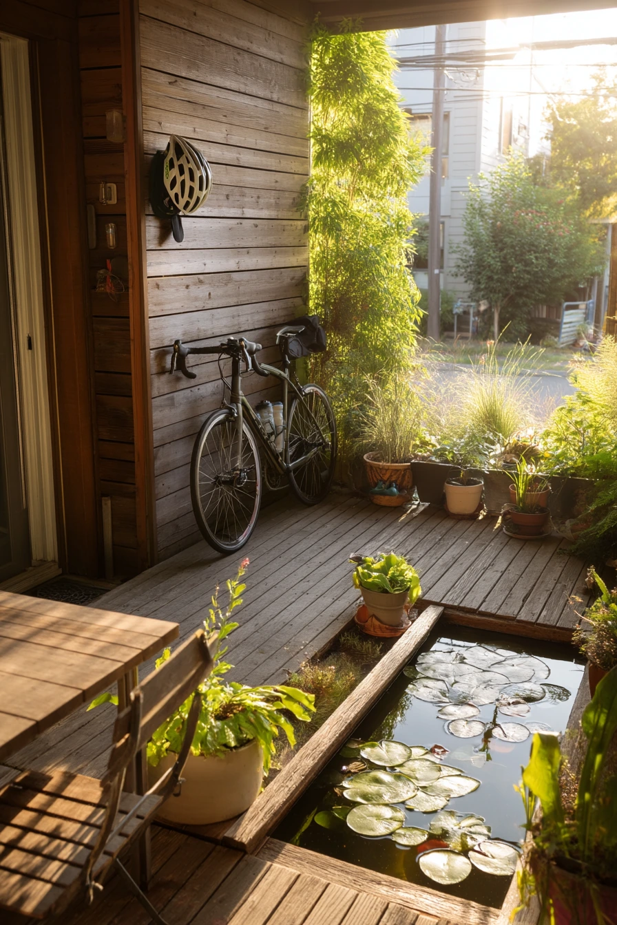 Renter-Friendly Patio Pond in Containers
