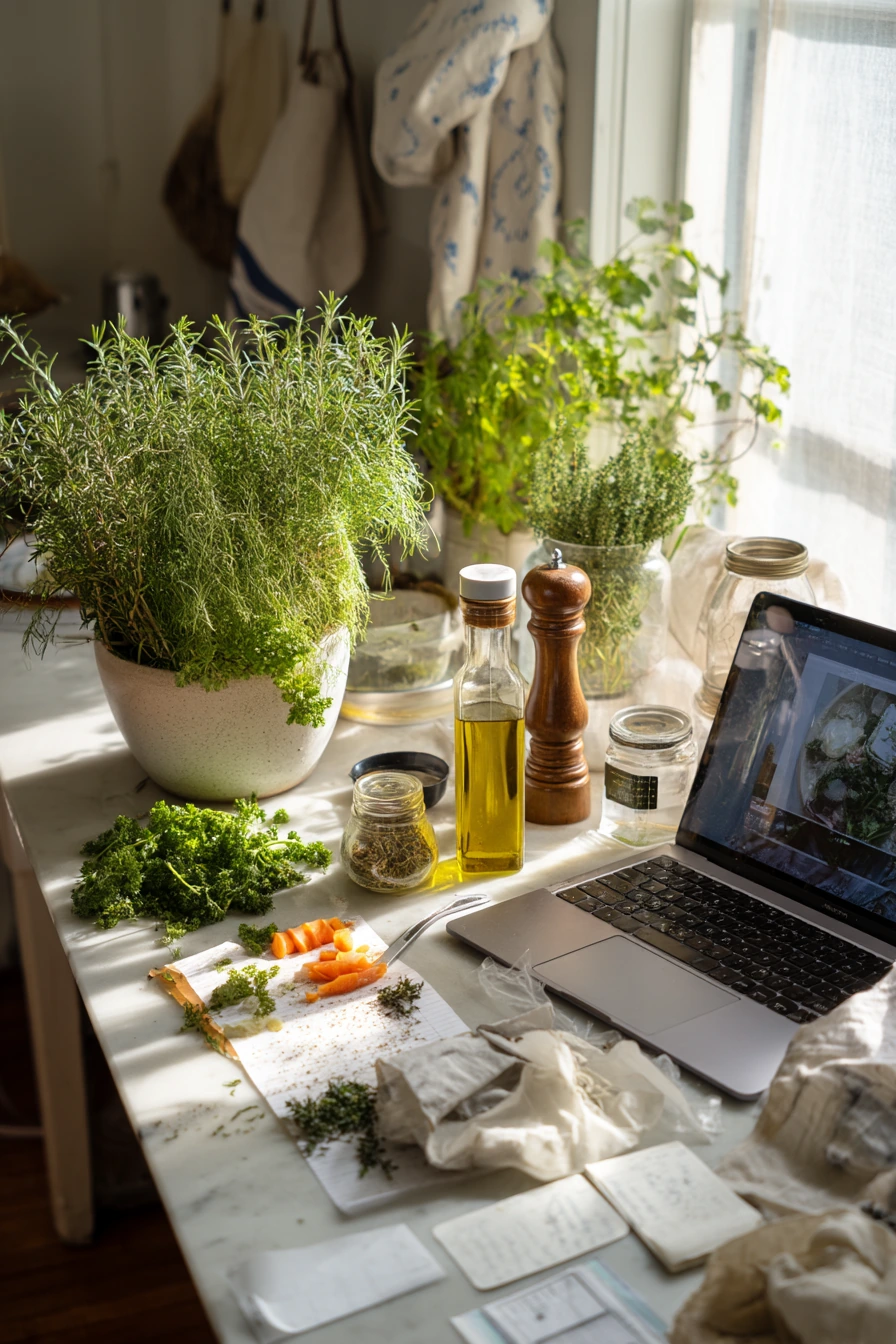 Indoor Herb Garden for a Meal-Prep Sunday