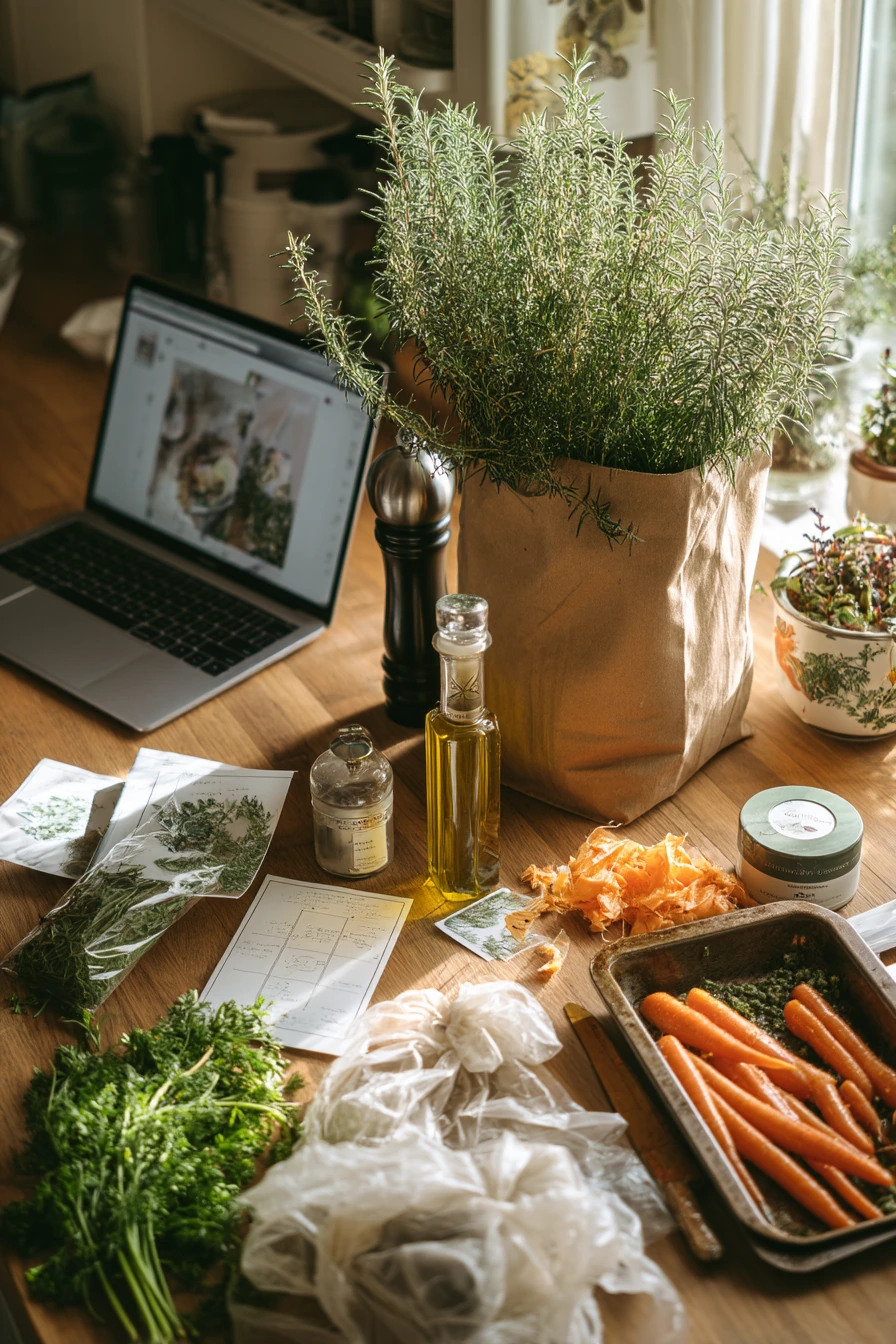 Indoor Herb Garden for a Meal-Prep Sunday