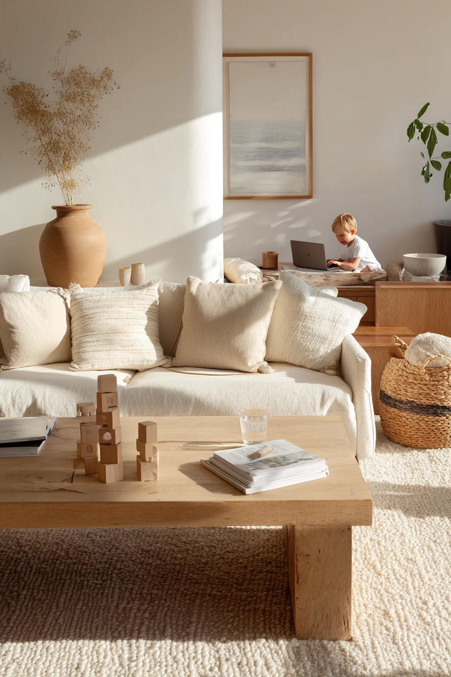Sunlit Family Living Room Refresh