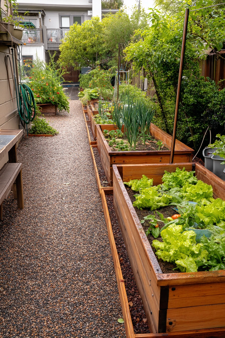 Side Yard Kitchen Garden