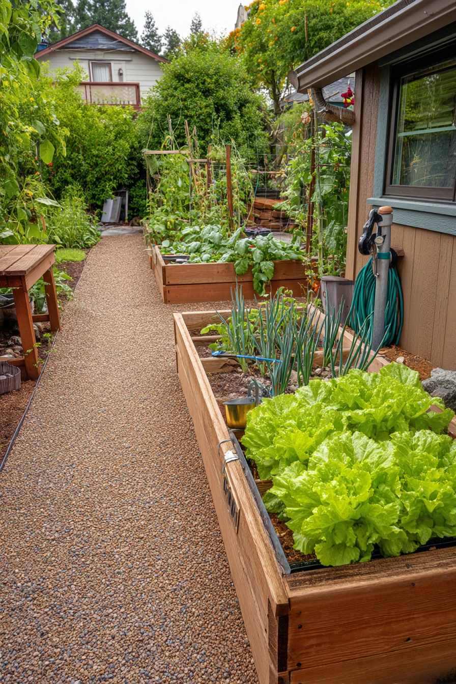 Side Yard Kitchen Garden