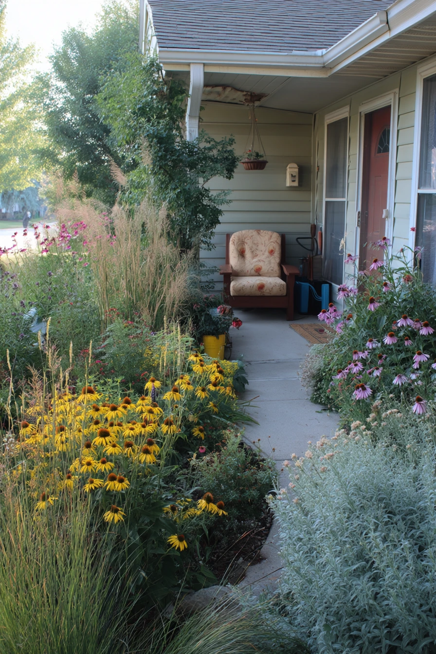 Front Yard Pollinator Border