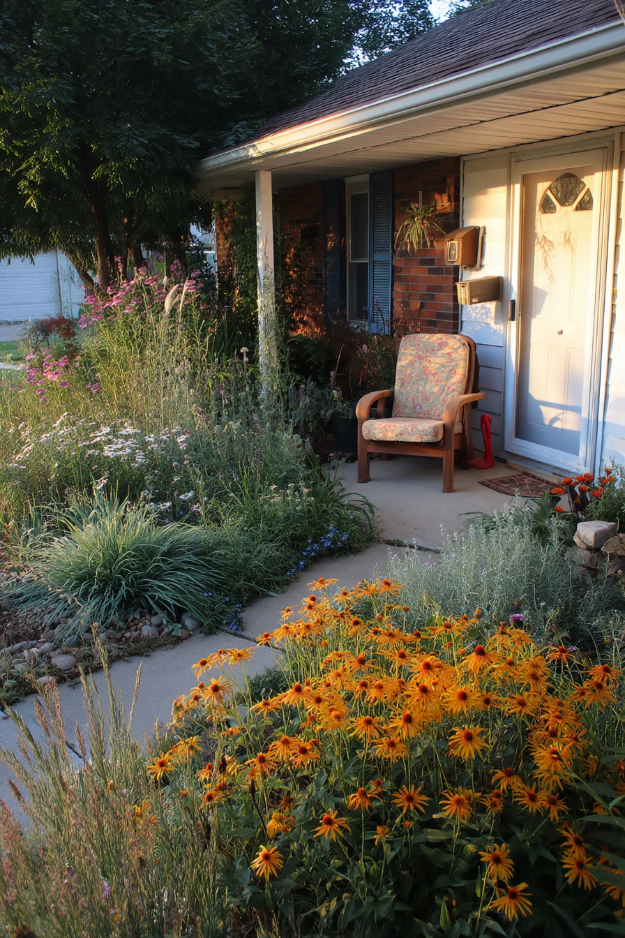 Front Yard Pollinator Border