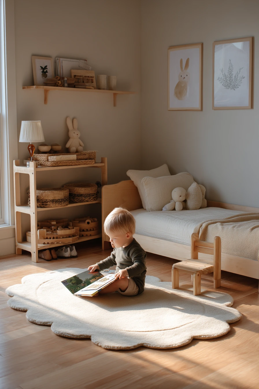 Montessori-Inspired Toddler Bedroom