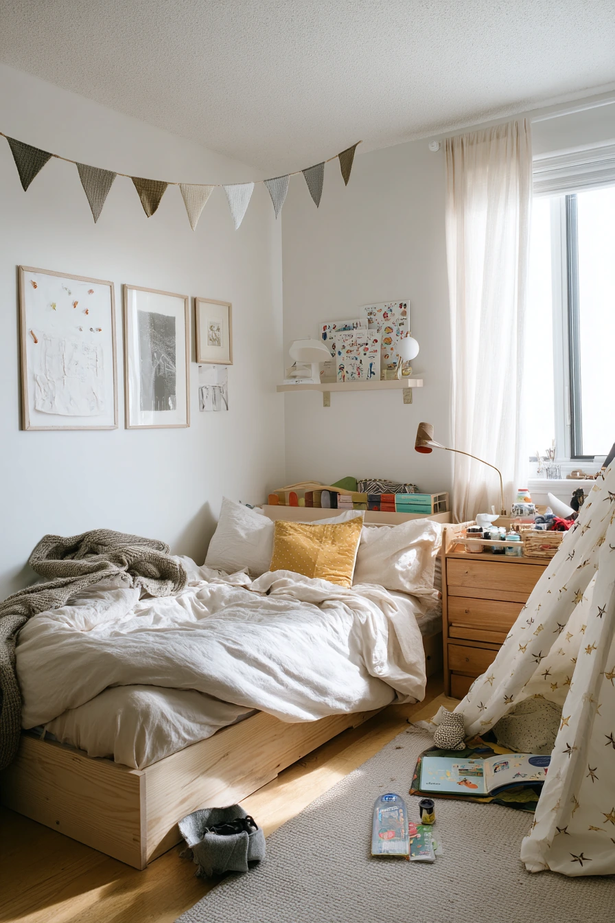 Budget-Friendly Renter Kids Bedroom
