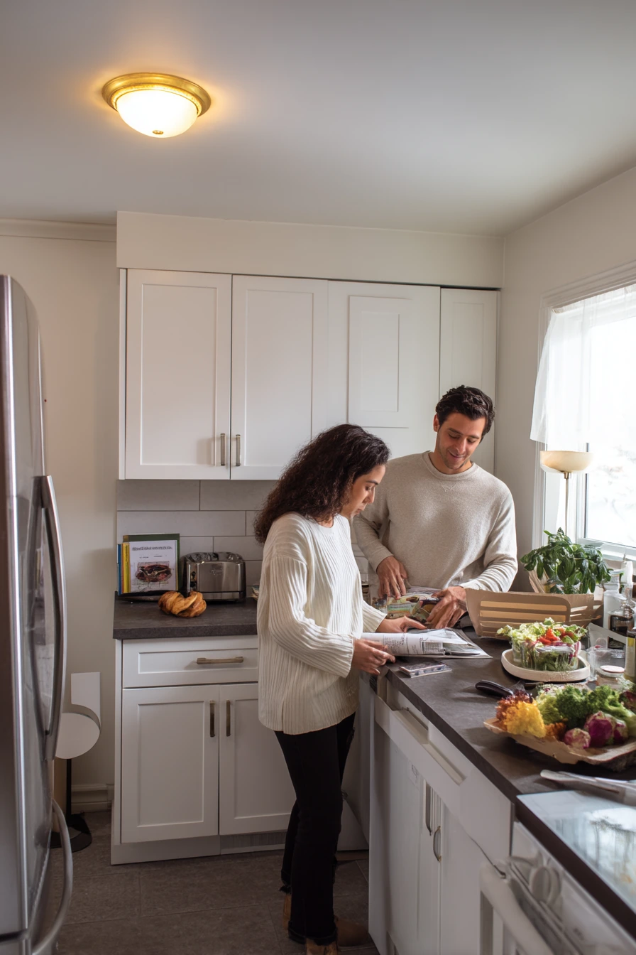 Budget-Friendly Bin Pulls in a Starter Home