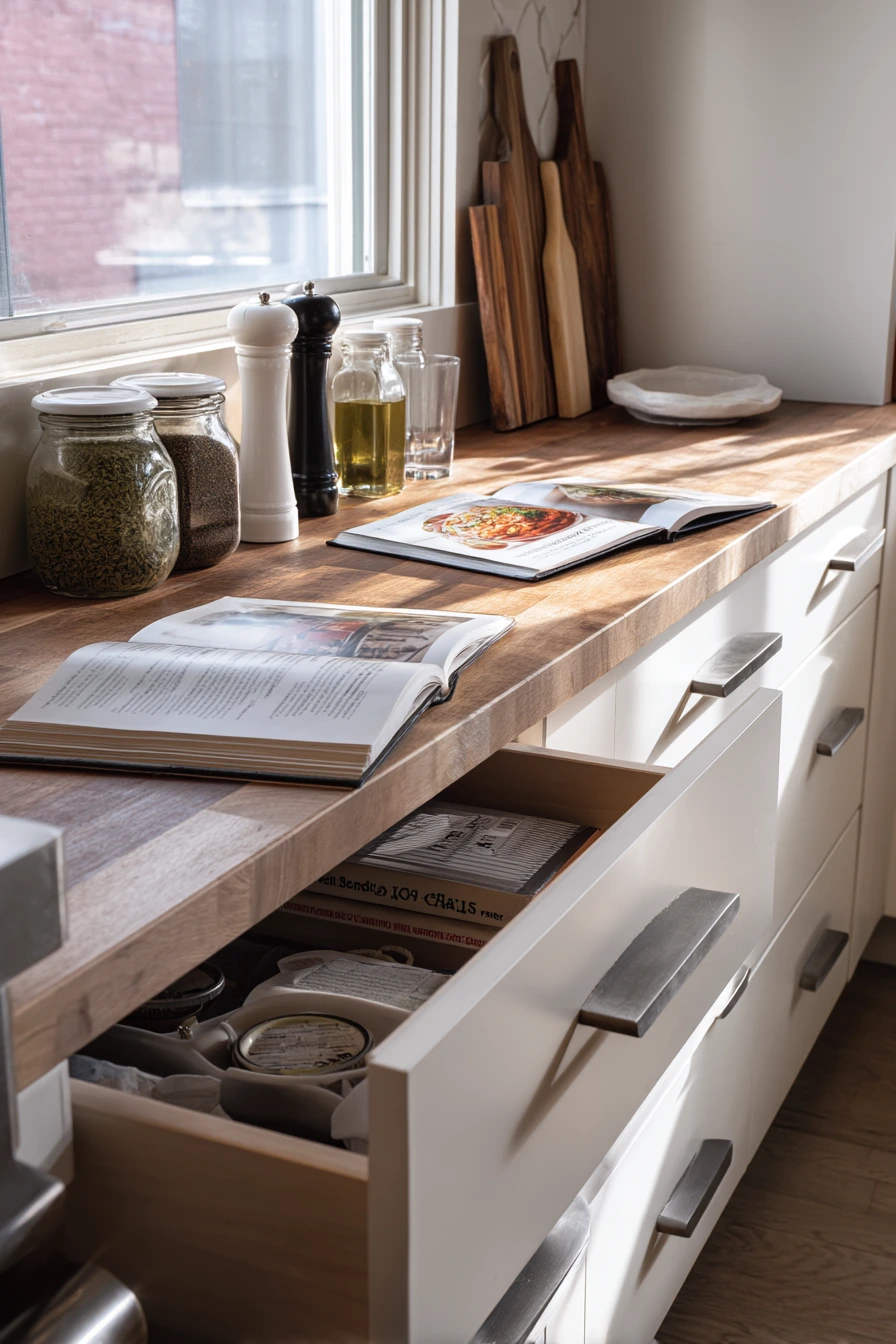 Oversized Pulls in a Busy Chef-Home Kitchen