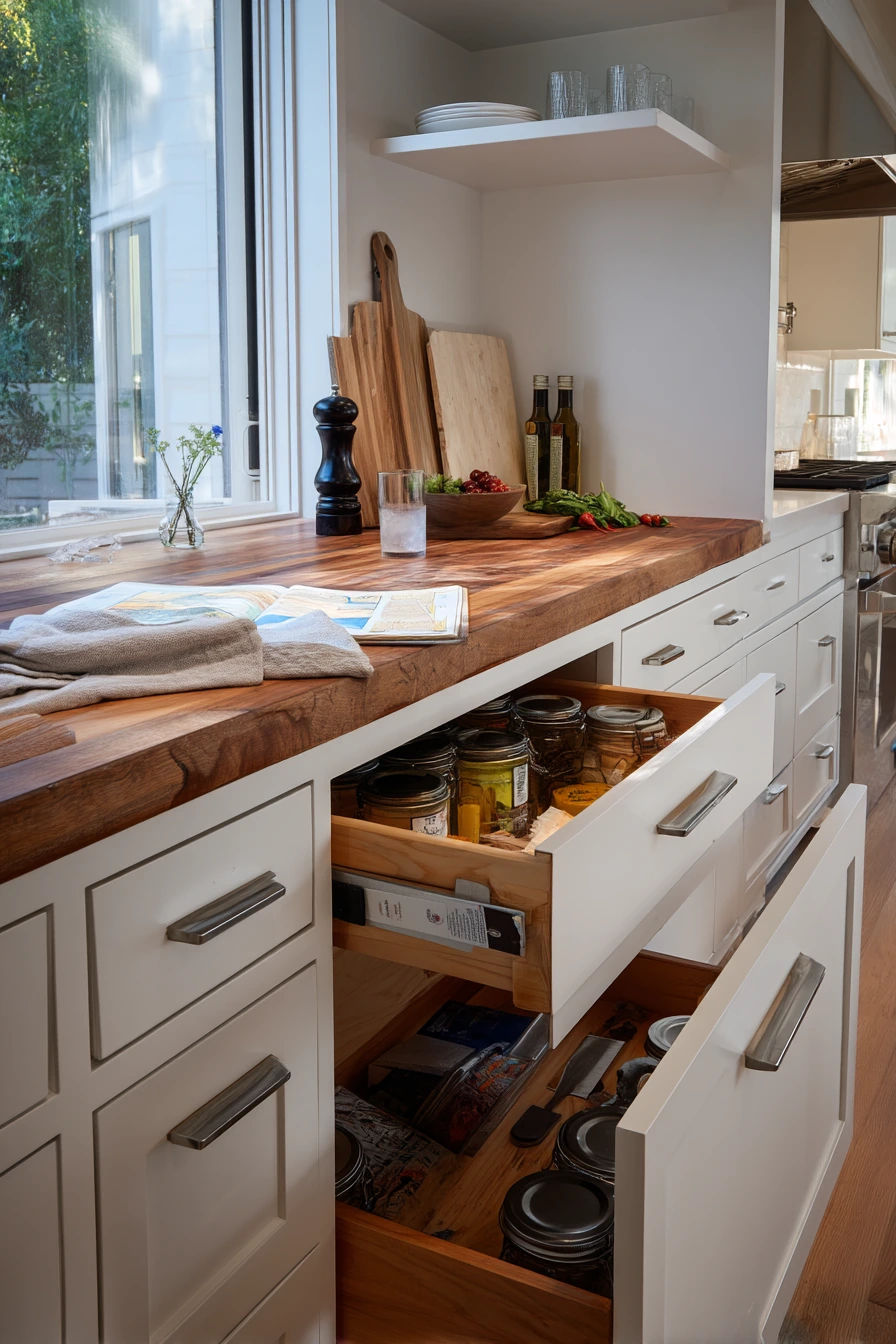 Oversized Pulls in a Busy Chef-Home Kitchen