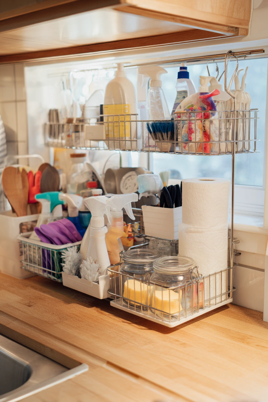4. Renter-Friendly Under-Sink Storage