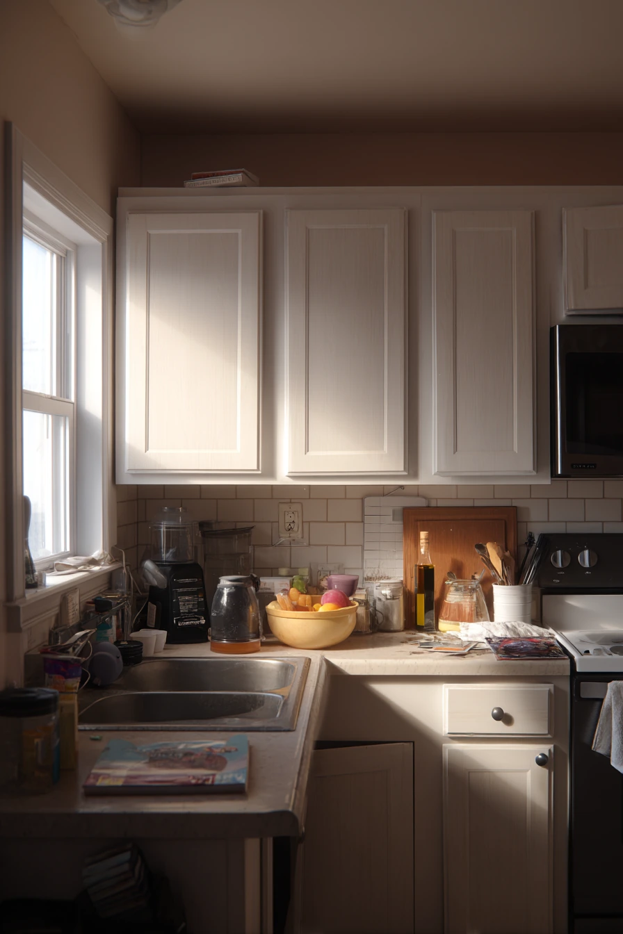 10. Hidden Appliance Garage and Counter Reset