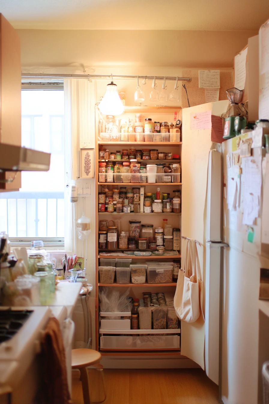 Rental-Friendly Kitchen Storage on a Tiny Budget