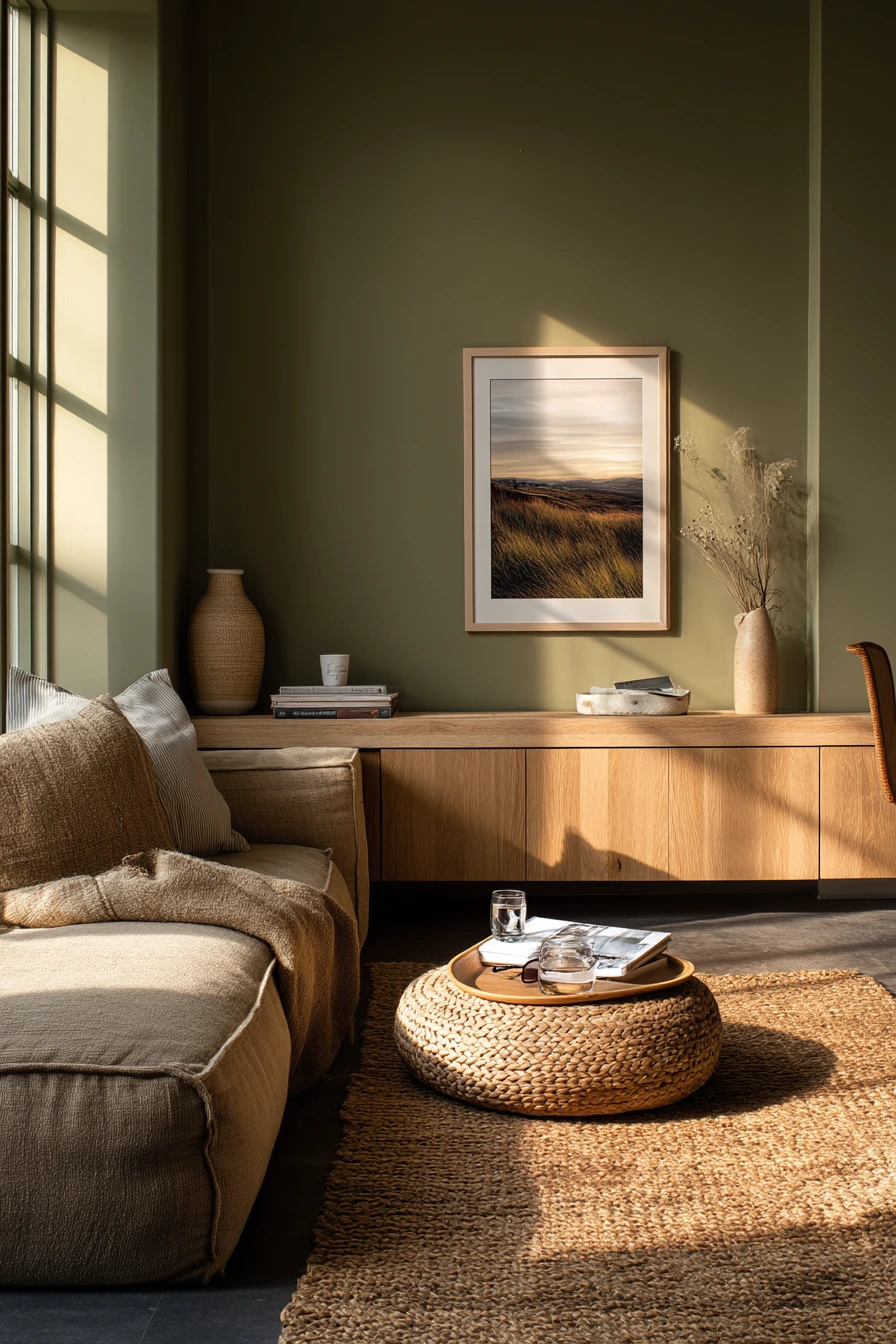 Olive Green for Slow Weekend Mornings