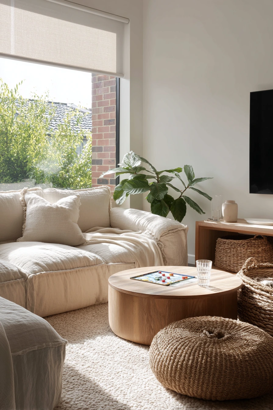 Sunlit Family Gathering Room