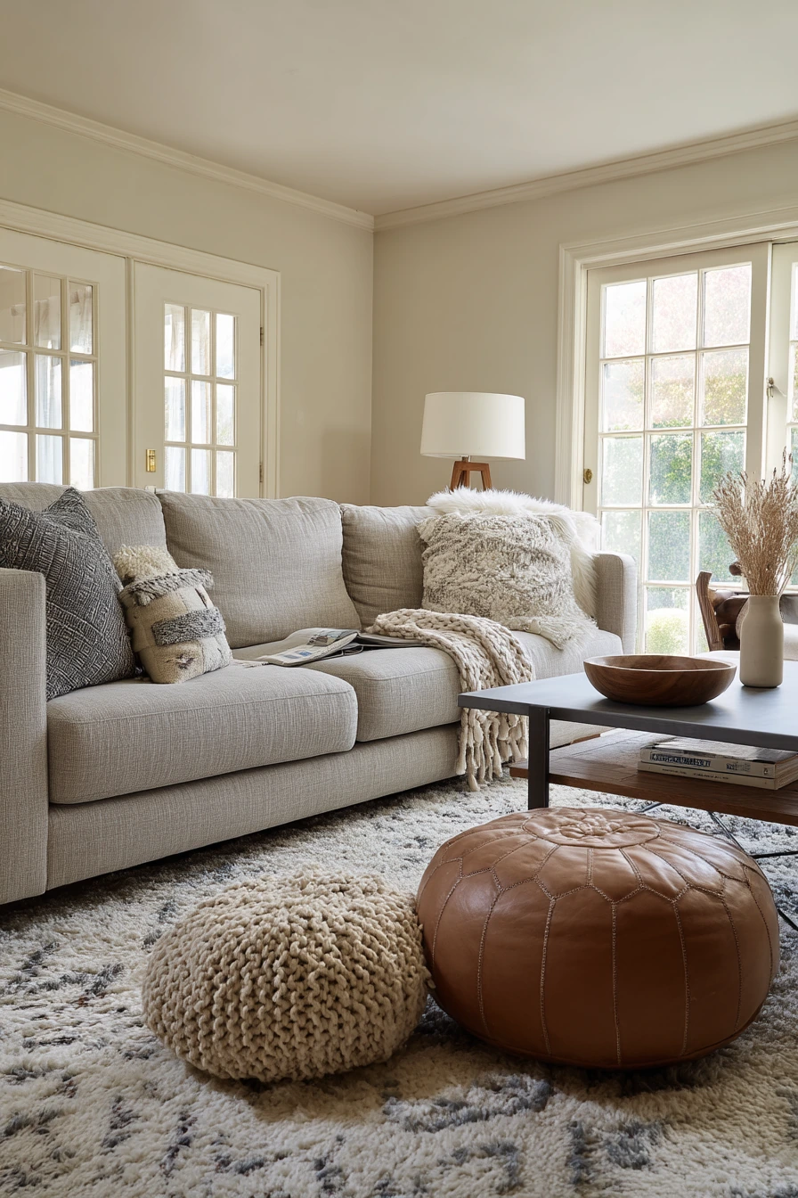Pet-Friendly Relaxed Living Room