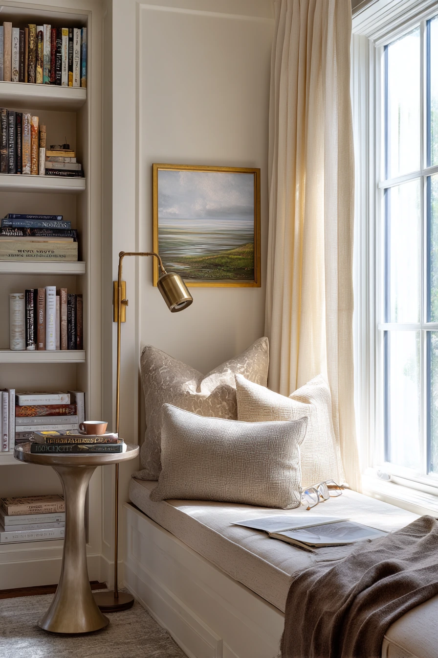 Book-Lover Window Nook