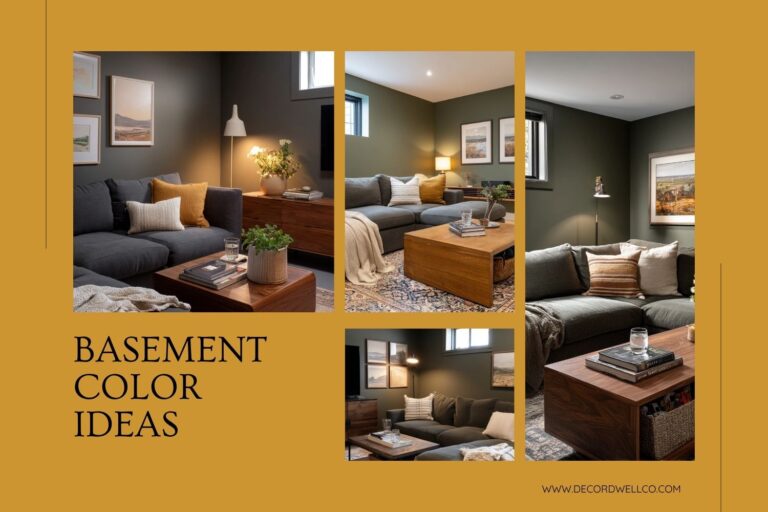 basement color ideas