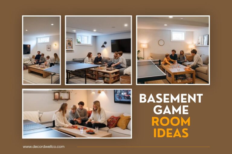basement game room ideas