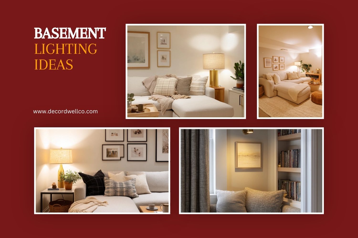 Basement Lighting Ideas: 10 Real-Home Ways to Make a Basement Brighter ...